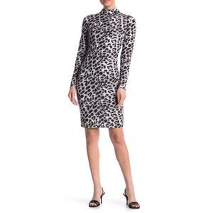 NWOT BLVD LA Leopard Body-Con Dress M